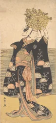 The First Nakamura Nakazo in the Role of the Ghost of Shiragiku