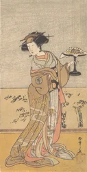 The First Nakamura Tomijuro in the Role of Shigenoi