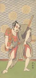 The Second Nakamura Sukegoro in the Role of Gokumon no Shobei