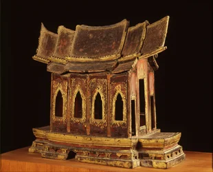 Model of a temple from the Ayutthaya Period