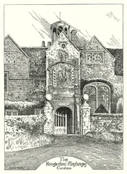 The Hungerford Almshouses, Corsham