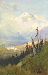 An Autumn Day, Mt. McKinley