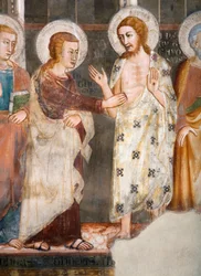 The Incredulity of the Apostle Thomas (Detail)