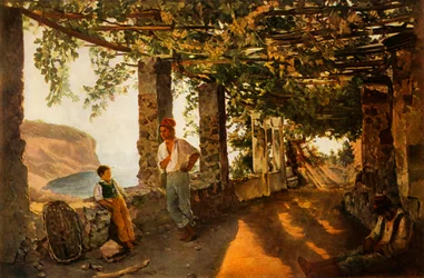 A Terrace by the Sea-shore