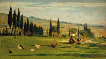 Landscape around the town of Gabbro