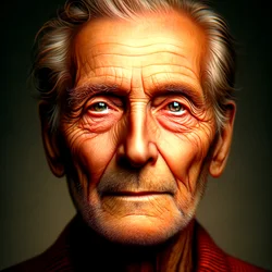 Georg - "AI-shaped Years of Life: Portraits of Timelessness"