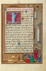 Border with Samuel Putting Forward Saul as King