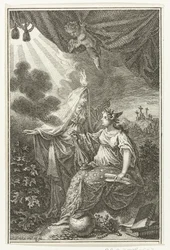 Allegorical Figures Near the Hill of Golgotha