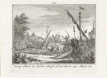 The Death of Floris III of Holland at Antioch