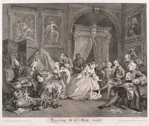 Marriage a la Mode, Plate IV