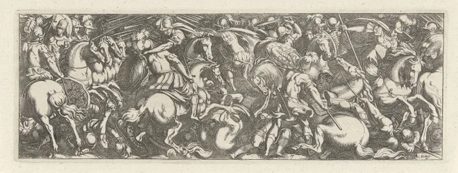 Battle Between Cavalrymen and Infantrymen, Cavalry (series title)