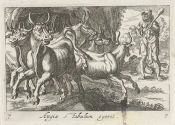 Hercules Tending the Herd of Geryon