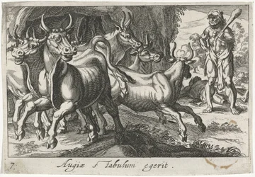 Hercules Herding the Flock of Geryon