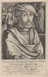 Portrait of Heinrich Aldegrever