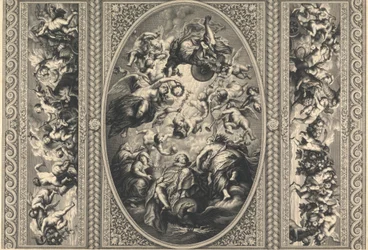The Ceiling in the Banqueting House at Whitehall