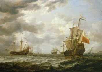 The Brederode off Hellevoetsluis, mid 17th century