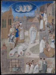 Leaf Excised from a Breviary of Charles the Bold and Margaret of York