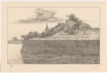 View of Bastion Promers (The Walls of Naarden series)