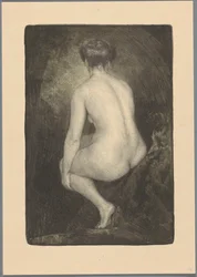 Seated Naked Woman