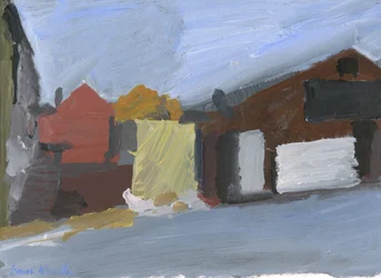 Electricity substation and old buildings no 2