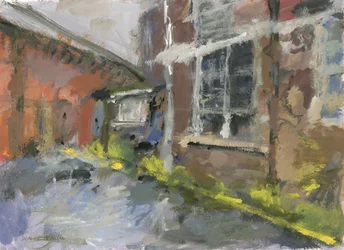 Warehouse and telephone exchange building, 2023