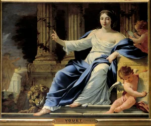 Eloquence. Representation of Polymnia, muse of Eloquence