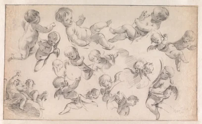 Study for a Decoration with Putti