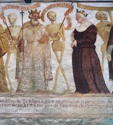 Death with the King and the Queen (detail)