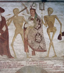 The Bishop and Death (detail)