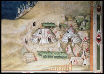 Commemoration of Guidoriccio da Fogliano at the Siege of Montemassi (detail)