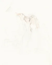 Two Girls under a Cloak