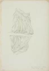 Draped Figure and Reflection, Study for Mirror of Venus