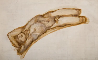 Wheel of Fortune - Male Nude - Nude Study of a Slave, 1882