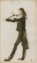 Portrait of Niccolò Paganini