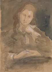 Portrait Study of Martha, Lady Hayter