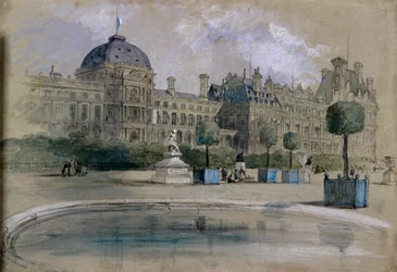 The Tuileries, Paris, France, 1846
