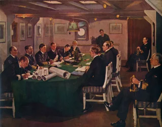 Fore-Cabin, H.M.S. Queen Elizabeth, Rosyth, 16 November, 1918, 1935