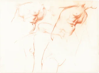 Studies for "The Wise and Foolish Virgins"