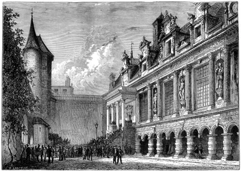 City Hall in La Rochelle, France, 1882-1884