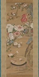 Flowers and Goldfish, 18th century
