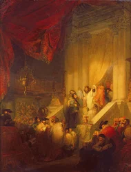 Reading of the Law in a Synagogue