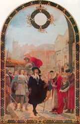 Charles I Demanding the Five Members at the Guildhall