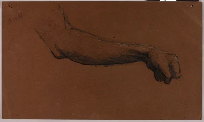 Arm Study for Equestrian Monument