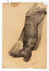 Boot, study for Equestrian Monument