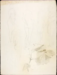 Nudes and Leaf