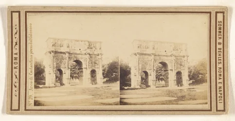 Arch of Constantine Taken from the Colosseum