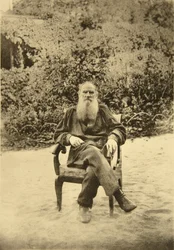 Russian Author Leo Tolstoy, Yasnaya Polyana, Near Tula, Russia