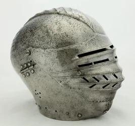 Armet Adapted for Mortuary Use