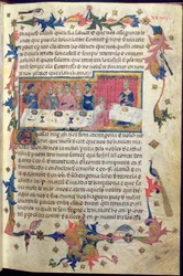 Banquet given by Father Martell for James I in Tarragona in 1228 at which the Conquest of the Balearic Isles was Agreed, from 