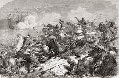 Chinese Attempted Invasion of Japan in the 13th Century, Published 1878